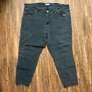 Loft Plus Size 22 Modern Skinny Black Jeans